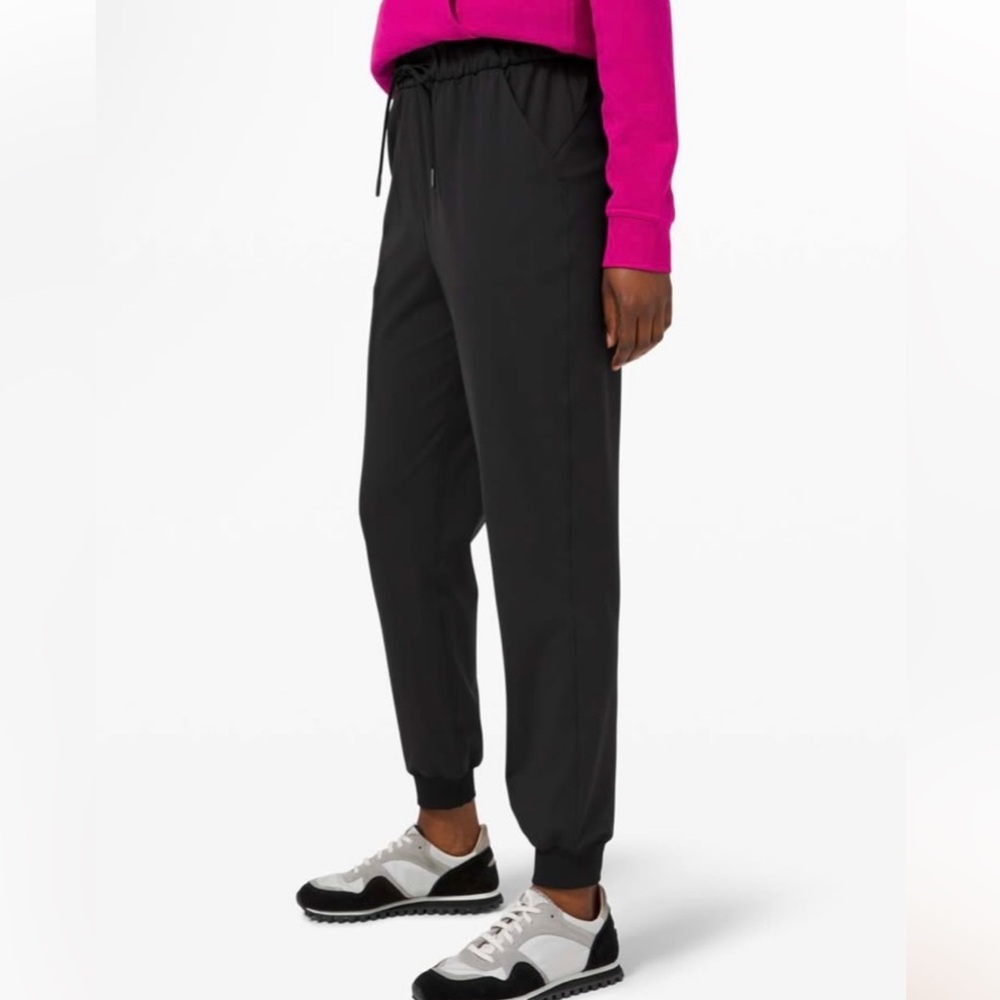 lululemon stretch high rise keep moving jogger size 8